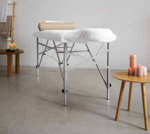 Massage therapy room